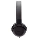 Philips UH201BK On-Ear Foldable Headphones with Mic