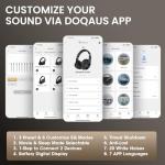 DOQAUS Bluetooth Wireless Headphones with 90 Hours Playback