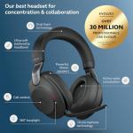 Jabra Evolve2 85 Wireless Noise Cancelling Headphones