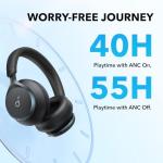 Soundcore Space One Noise Cancelling Bluetooth Headphones