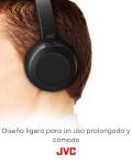 HA-S31M Foldable Lightweight On-Ear Headphones, Black