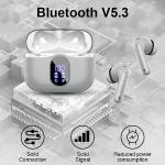 Bluetooth 5.3 Wireless Earbuds with Deep Bass