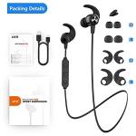Bluetooth Earbuds with CVC 8.0 Mic & 20H Playtime