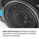 Sennheiser HD600 Open-Back Stereo Headphones, Blue