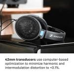 Sennheiser HD600 Open-Back Stereo Headphones, Blue