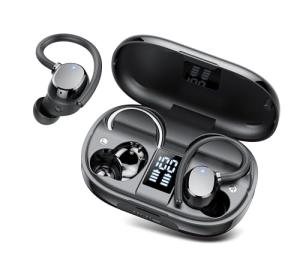128H Bluetooth 5.3 Wireless Earbuds with Noise Cancelling