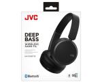 JVC HA-S35BT Wireless Bluetooth Headphones - Black