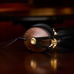 Meze 99 Classics Over-Ear Headphones – Walnut Gold