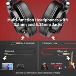 Professional Over-Ear Headphones with Stereo Bass Sound