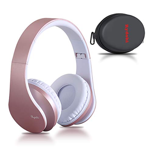 Rydohi Wireless Bluetooth Over Ear Headphones - Rose Gold
