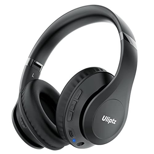 ULIPTZ Wireless Over Ear Headphones, 65 Hrs Playtime