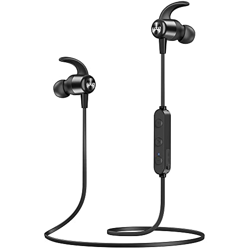 Wireless Bluetooth Headphones, Waterproof & Magnetic Earbuds (8 words)