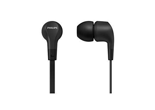 PHILIPS In-Ear Headphones with In-Line Remote Control: Black