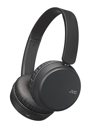 JVC Bluetooth On-Ear Headphones with Deep Bass - Black