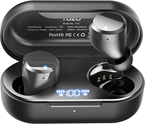 TOZO T12 Wireless Earbuds - Premium Sound, Waterproof