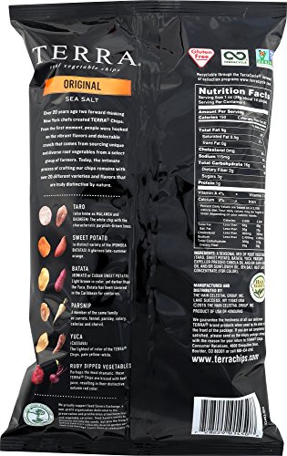 Terra Vegetable Chips with Exotic Sea Salt, 5 oz