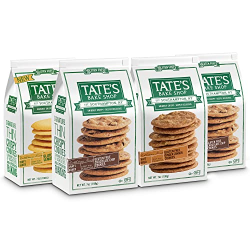 Tate's Bake Shop Gluten Free Cookies Trio, 4-7 oz Bags