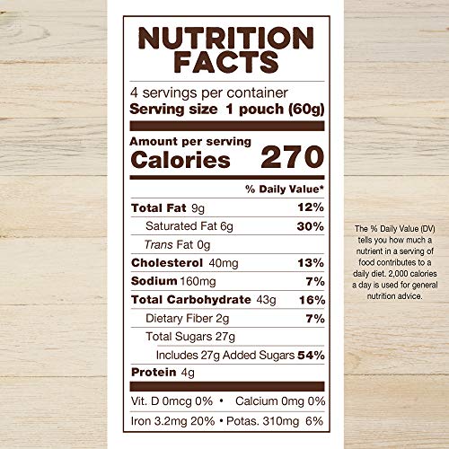 Udi's Gluten Free Brownie Mug Cake Mix, 8.4 oz