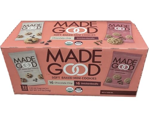 32 Pack Made Good Soft Baked Mini Cookies