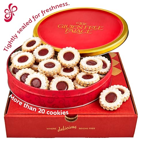 Valentines Gluten Free Cookie Gift Basket. Tarts & Shortbread