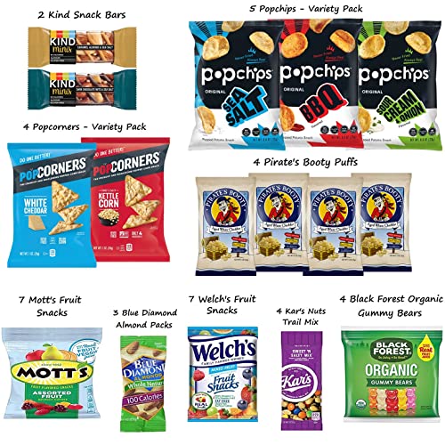 Foxy Fane 40-Count Holiday Variety Pack of Gluten-Free Snacks