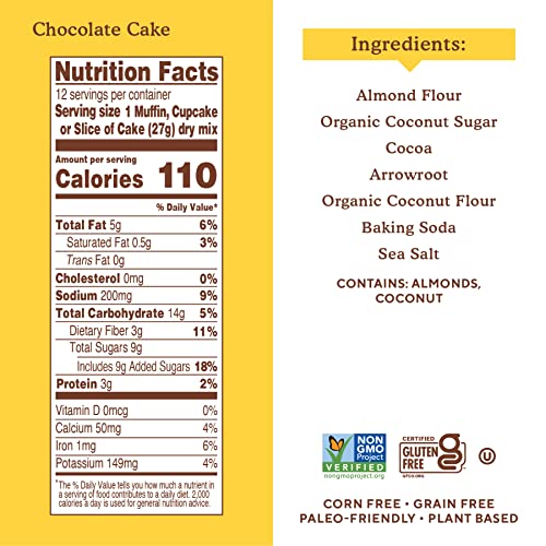 Simple's Almond Flour Chocolate Mix for Muffins & Cakes