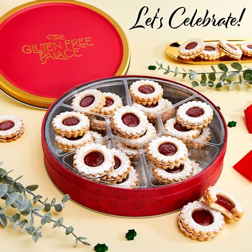 Valentines Gluten Free Cookie Gift Basket. Tarts & Shortbread