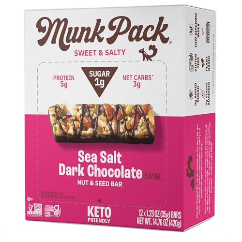 Munk Pack Nut & Seed Bar - Salty Chocolate