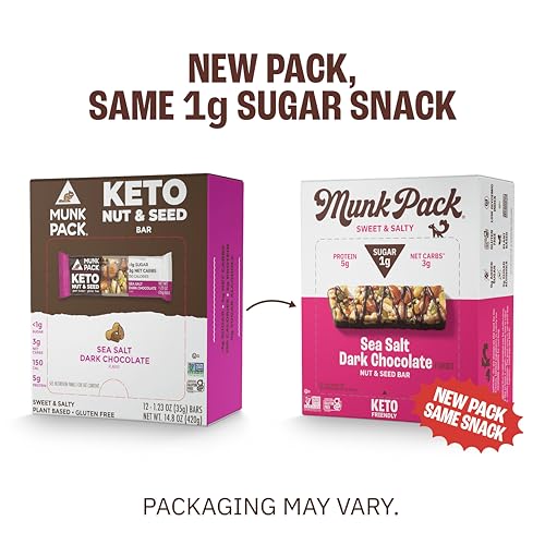 Munk Pack Nut & Seed Bar - Salty Chocolate