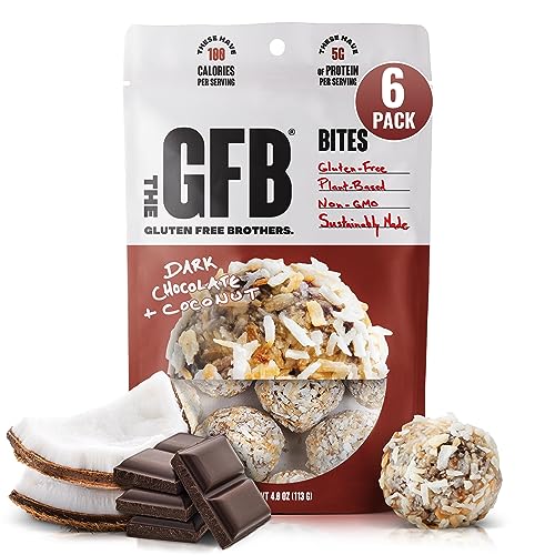 Gluten Free Dark Chocolate Coconut Protein Balls, 4oz