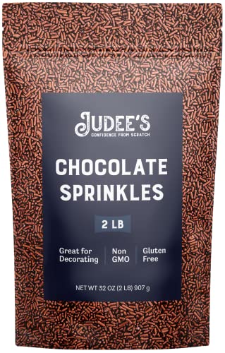 Judee's Chocolate Sprinkles 2 lb - Gluten-Free & Nut-Free