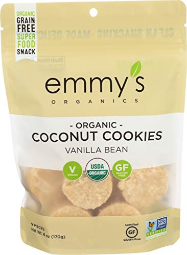 EMMYS Organic Vanilla Coconut Macaroons - 6 OZ