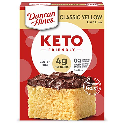 Duncan Hines Keto Classic Yellow Cake Mix, Gluten-Free