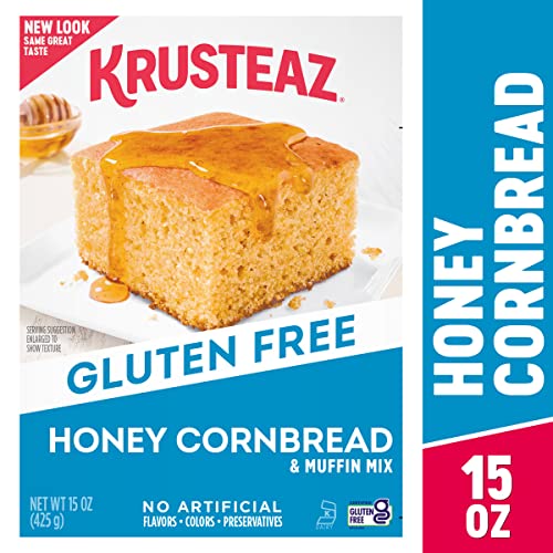 Krusteaz Honey Cornbread Mix, Real Honey, Gluten Free
