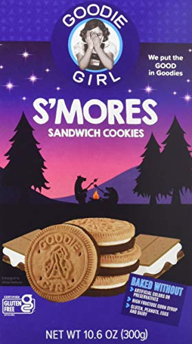 GOODIE GIRL S'mores Sandwich Cookies, 10.6 OZ - Gluten Free