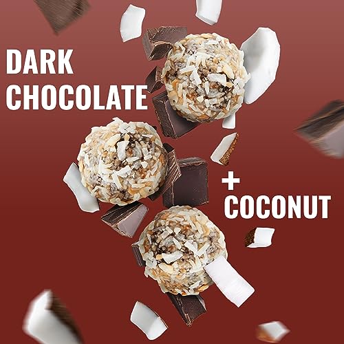 Gluten Free Dark Chocolate Coconut Protein Balls, 4oz