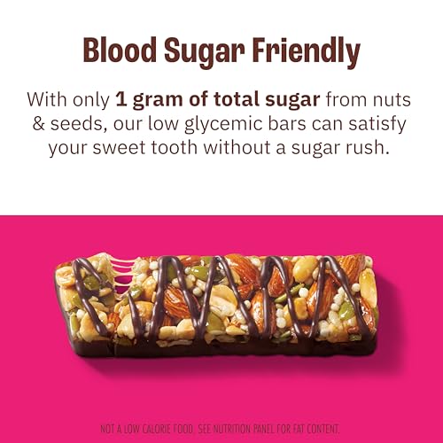 Munk Pack Nut & Seed Bar Variety Pack - Low Sugar, Keto, Protein - Gluten Free