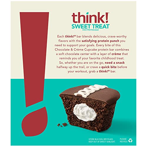 Gluten Free High Protein Chocolate Cupcake Snacks, 10-Pack