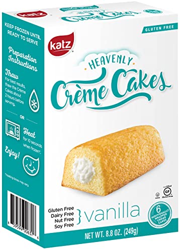 Katz Gluten Free Heavenly Vanilla Creme Cakes, 8.8 oz