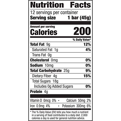 LÄRABAR Apple Pie Fruit & Nut Bars, 12 ct