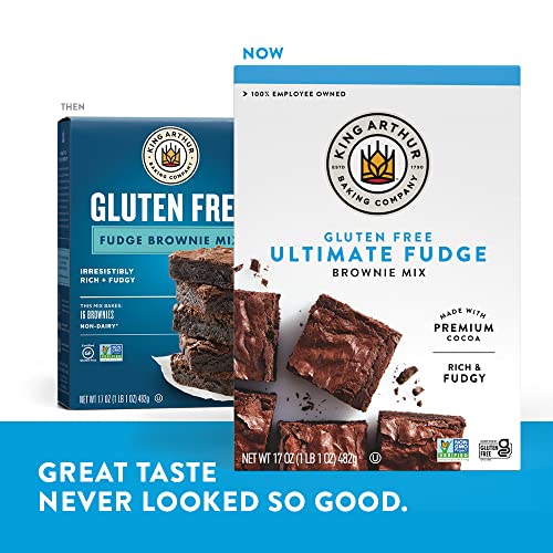 King Arthur Gluten Free Fudge Brownie Mix (17oz)
