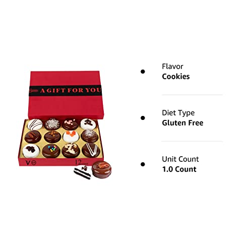 Handcrafted Gluten Free Vegan Chocolate Covered Cookies Basket