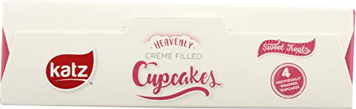 Katz Gluten Free Chocolate Crème Cupcakes (4 Pack)