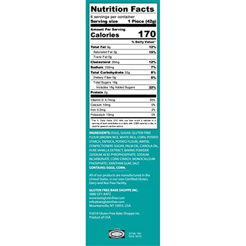 Katz Gluten Free Heavenly Vanilla Creme Cakes, 8.8 oz
