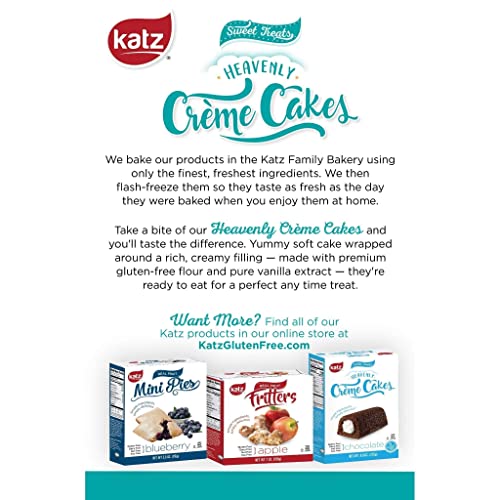 Katz Gluten Free Heavenly Vanilla Creme Cakes, 8.8 oz
