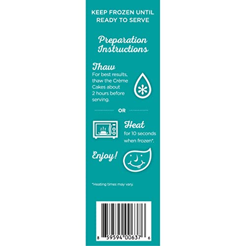 Katz Gluten Free Heavenly Vanilla Creme Cakes, 8.8 oz