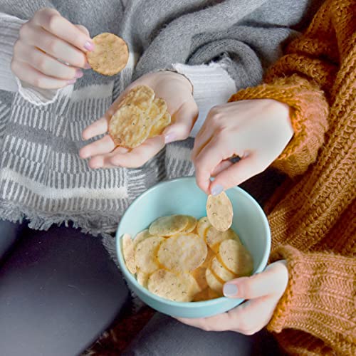 Parmesan & Garlic Rice & Cheese Gluten-Free Crackers