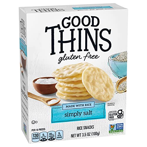 Simply Salt Rice Crackers, Gluten Free, 3.5 oz