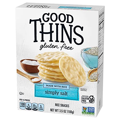 Simply Salt Rice Crackers, Gluten Free, 3.5 oz