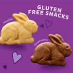 Annie's 12pk Gluten Free Cocoa Vanilla Bunny Cookies